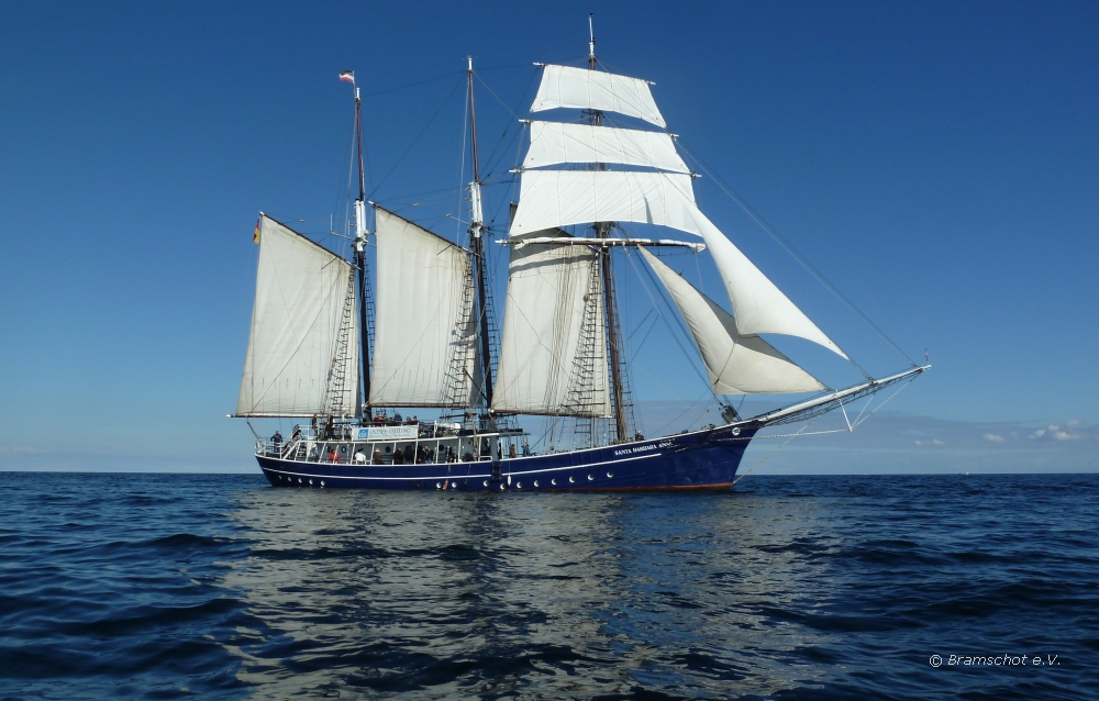 Santa Barbara Anna na pełnym morzu