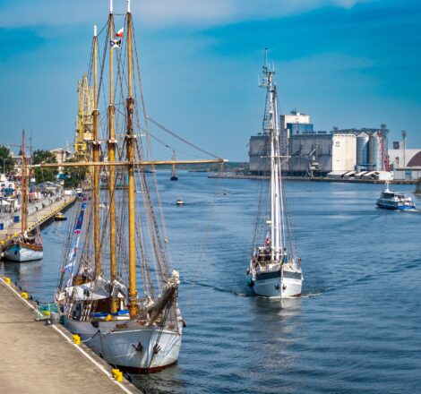 Witamy w Szczecinie! Pierwsze żaglowce zacumowały